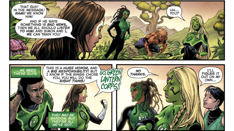 Illustration for article titled Turns Out the First Green Lanterns Were Kind of Assholes